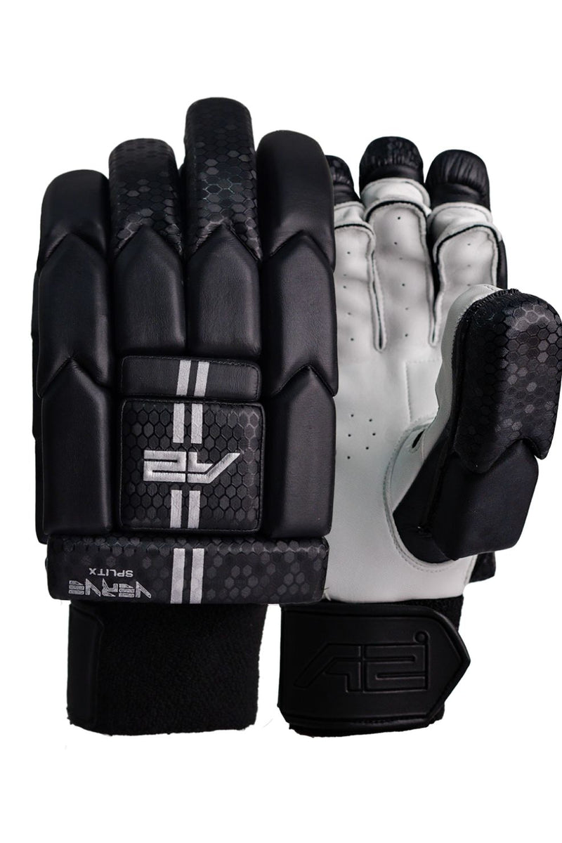 Cricket Batting Gloves - Verve splitx - Black