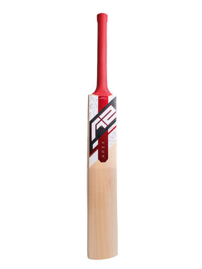 A2 Cricket Grade 1 Kashmir Willow Cricket Bat Apex Face View