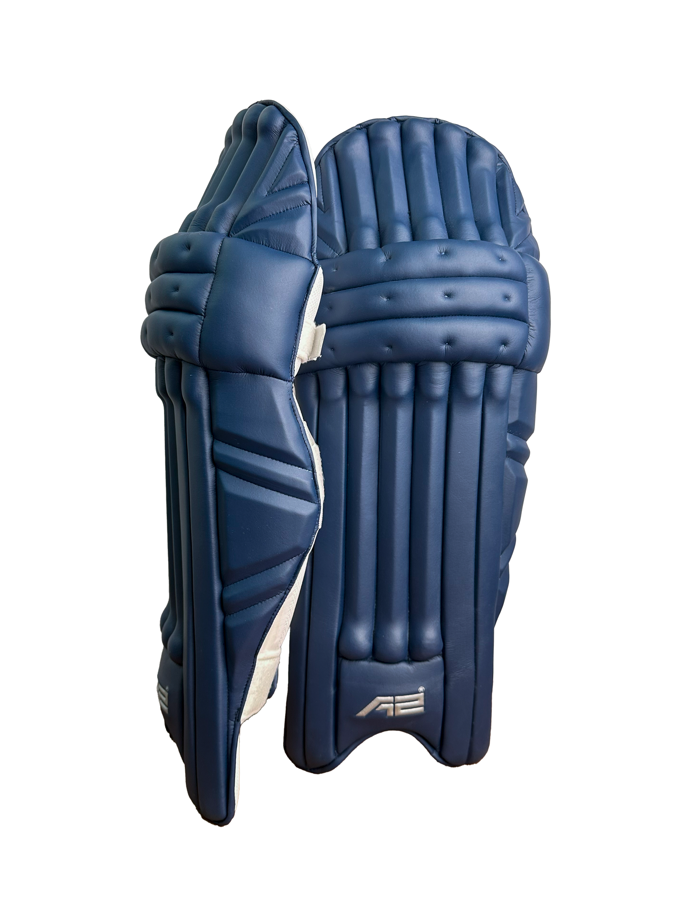 Protect Your Legs In Style With Dark Blue Batting Pads Buy Now A2 Protect Your Legs In Style With Dark Blue Batting Pads Buy Now A2