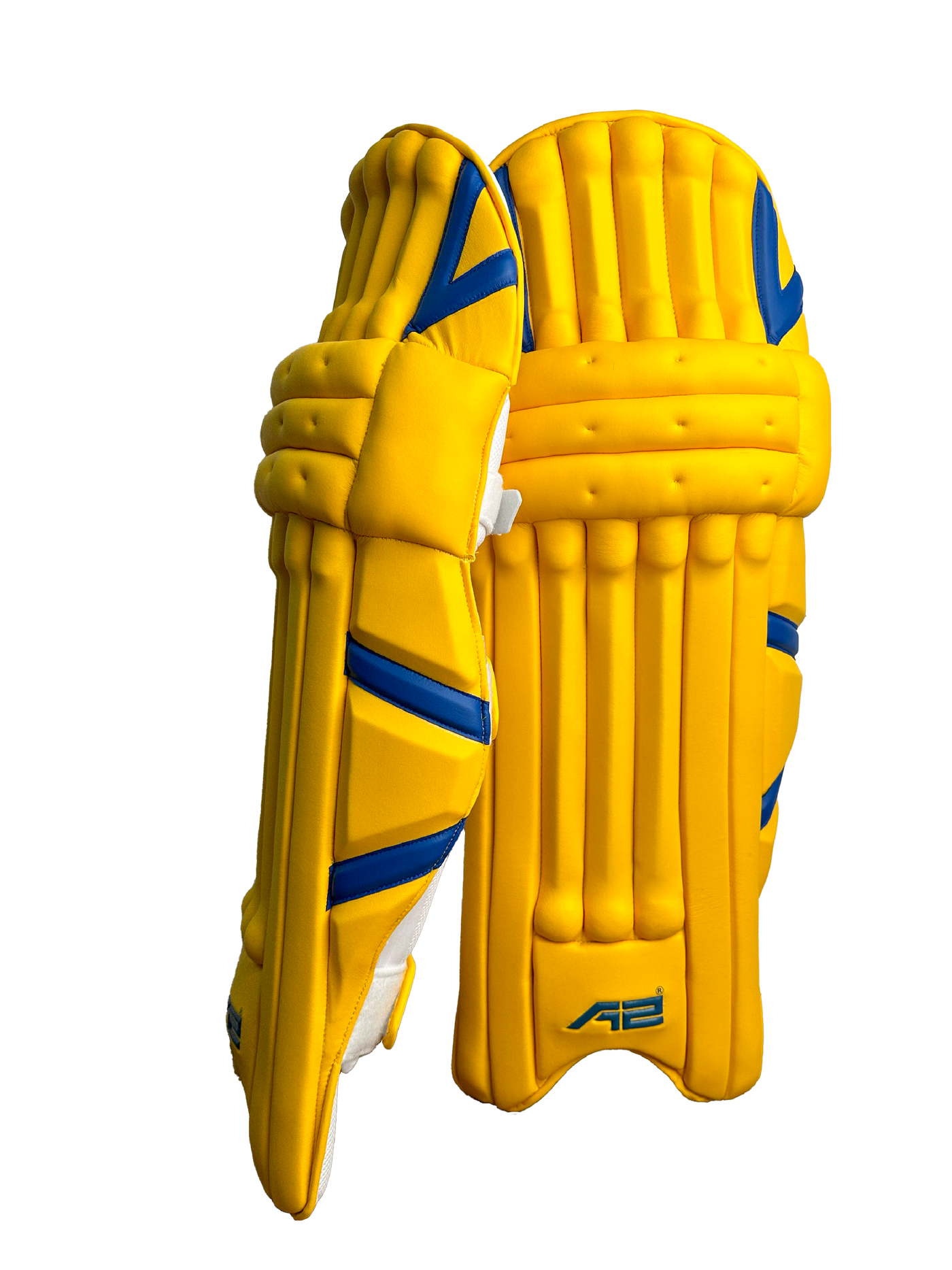 Cricket Batting Pads - Yellow & Blue