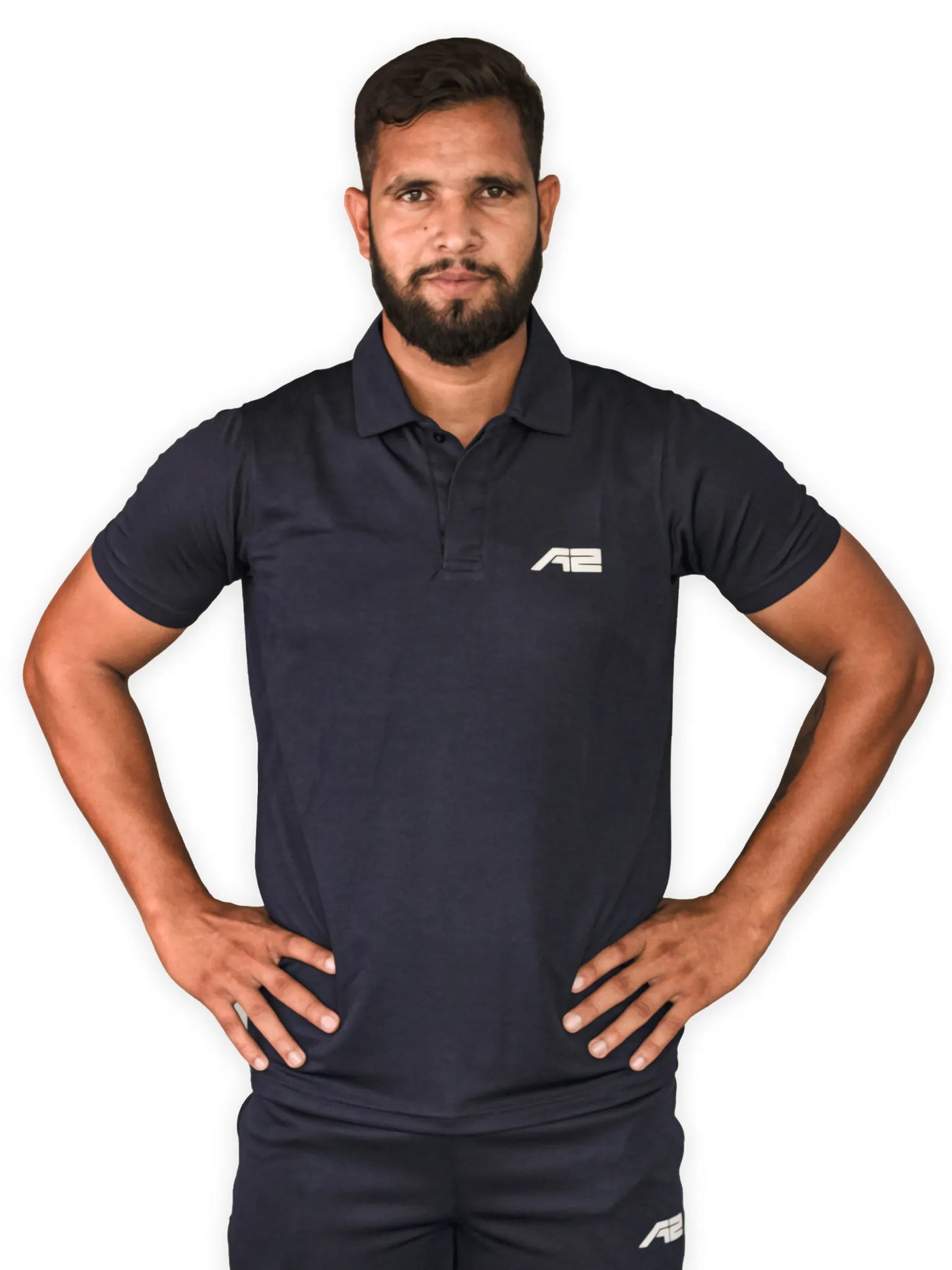 Navy Sport Polo Shirt