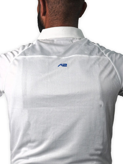 Solid White Cricket Match Shirt