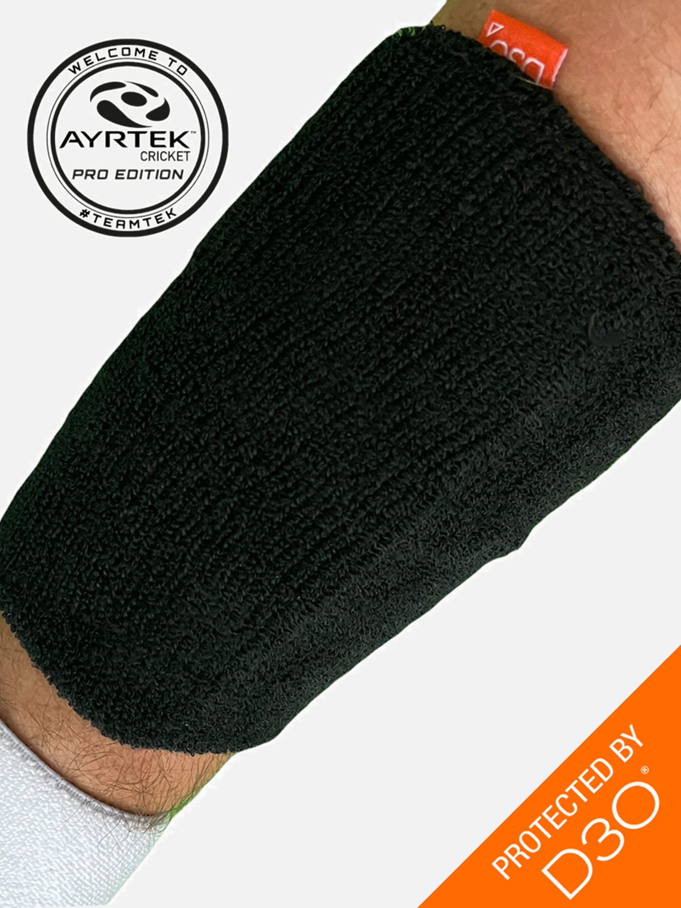 Image of black Ayrtek Hybrid Sweatband