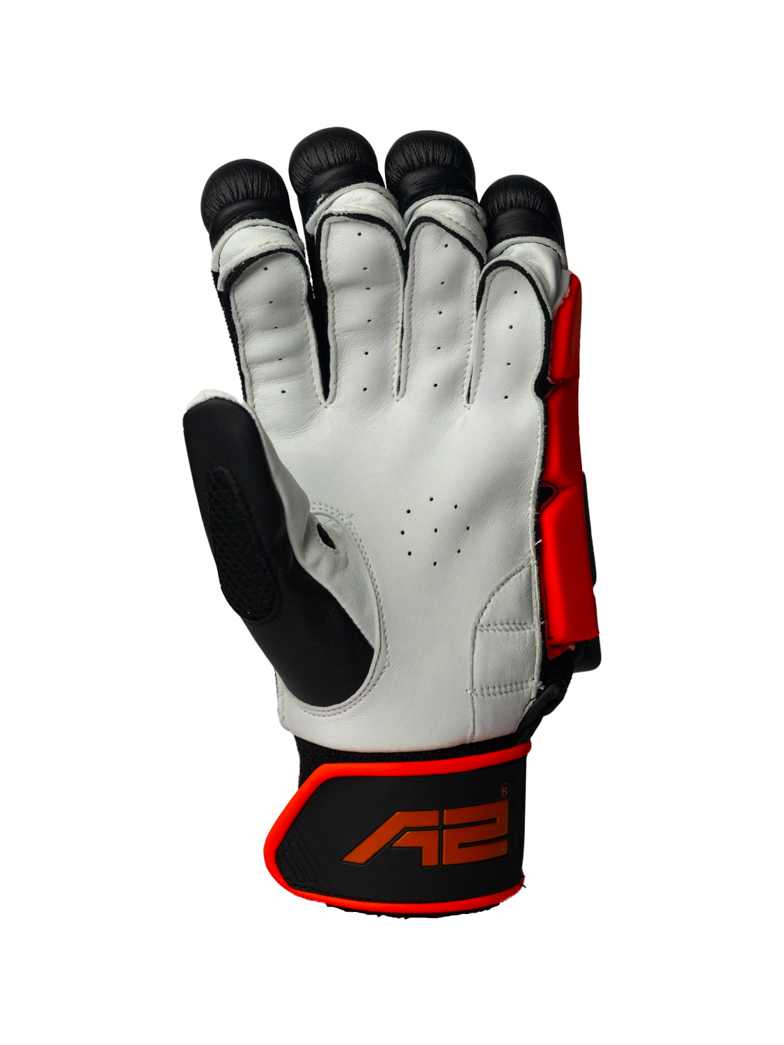 Cricket Batting Gloves - Black & Red